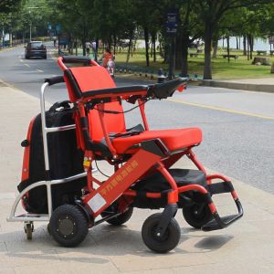 CE ISO13485 6km/H Classic Foldable Electric Wheelchair