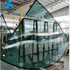 Custom Curved Tempered Glass 6mm Toughened Laminated Glass Panels