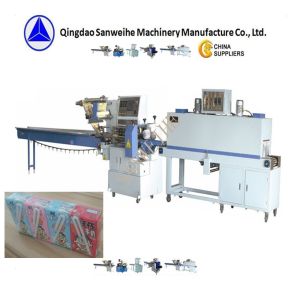 Detergent Shrink Wrap Packing Machine SWSF 590 Medicine Packing Machine