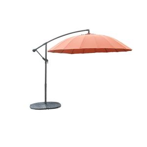 Sun Resistant Garden Banana Parasol Umbrella , Cantilever Banana Parasol