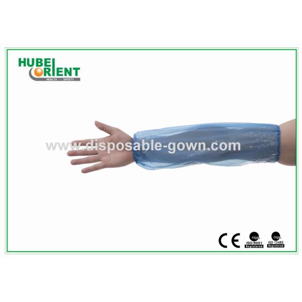 Buy Colorful Free Size Disposable Use PE Oversleeves Factory/Kitchen/Garden Use Plastic Oversleeves at wholesale prices