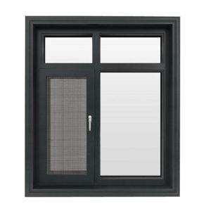 China Modern Design Residential Windproof Sunshade Double Glazed Casement Swing Windows on sale