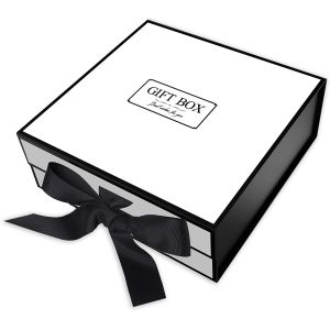 China Ribbon Closure Magnetic Paperboard Gift Boxes on sale
