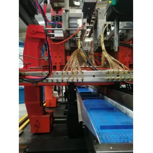 China Double Stations 100mm Screw Extrusion Blow Molding Machine MP100FD on sale