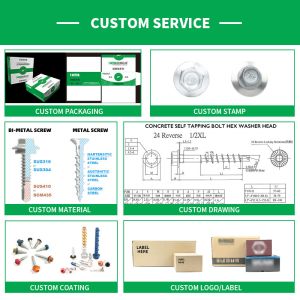 Countersunk Flat Head Phillips Drive Self Drilling Screws with Ruspert Coating