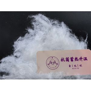 Quality Antibacterial Pearl Cotton Antibacterial Heating Down Imitation Padding 100% Polyester for sale