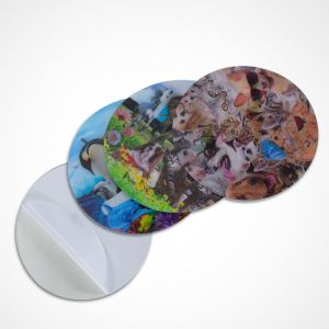 3d lenticular lens sticker / lenticular print sticker / customize 3d anime