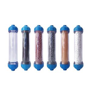 Quality Clear DIY T33 Refillable Housing Filter Media Container Empty Water Filter Canister for sale