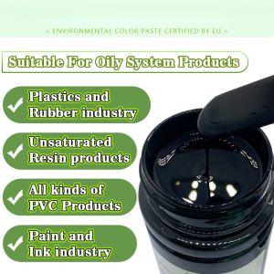 Multipurpose Oil Based Pigment Black Ink Pigment Environmentally Friendly