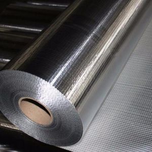 China 0.1mm-1.0mm Aluminum Foil Coated Fiberglass Cloth on sale