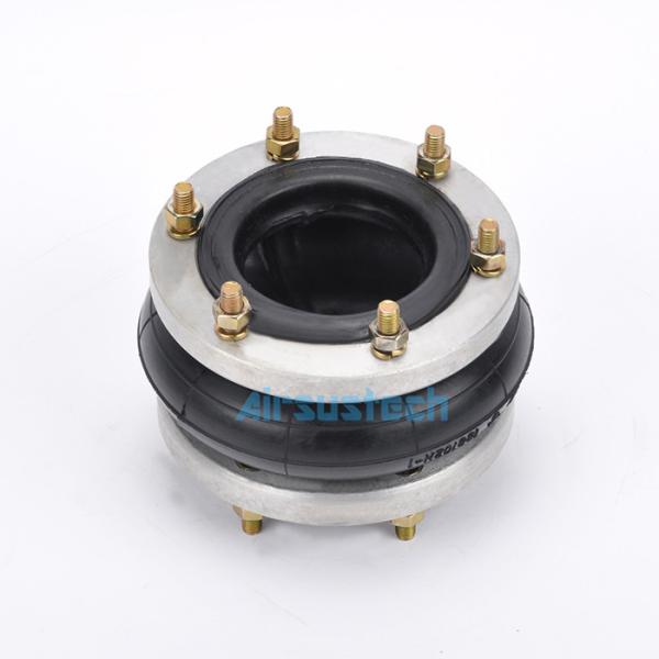 Buy One Convoluted Rubber Industrial Air Springs 188102H-1 Bags With Flange at wholesale prices