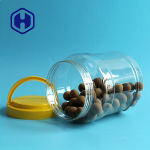 Wide Mouth Pickle Candy Large Plastic Jars With Lids 80.5oz Bpa Free Food Grade