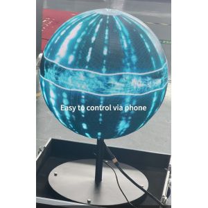 Indoor Advertising Innovative Led Ball Display Creative Led Screen With Front