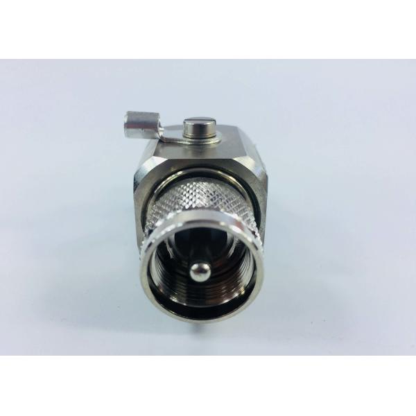 Signal Antenna Lightning Arrester , 500V 10KA N Interface Cable Tv Surge