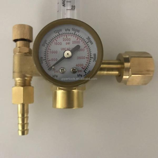 CGA320 Thread CO2/Argon Flowmeter Pressure Reducer for Multi-Purpose TIG MIG Welding