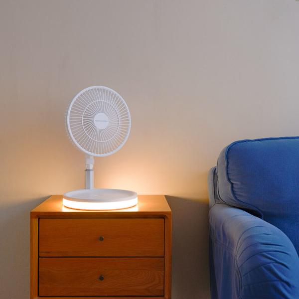 Buy Aluminium Alloy Foldable Desktop Rechargeable Fan Air Cooling Ventilator at wholesale prices