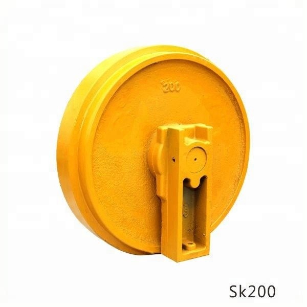 Buy SK200 excavator undercarriage parts front idler at wholesale prices