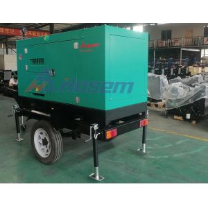 Camping Equipment Trailer Mobile Diesel Genset With Perkins Engine