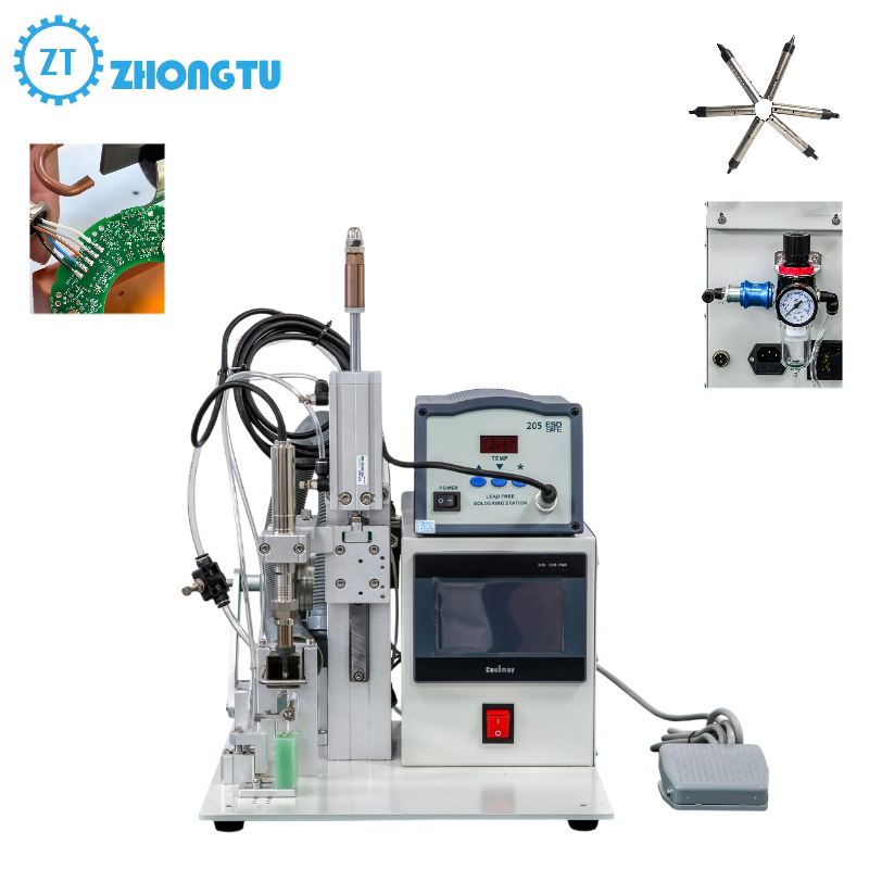 Quality New Popular Semi Automatic Tin Soldering Machine for PCB Manufacturing and Soldering for sale