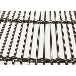 Ss316 Architectural Stainless Steel Mesh Flexible Builing Wire Facade Cladding