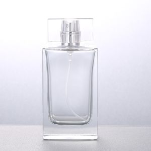 30ML50ML100ML Rectangular Perfume Bottle Cosmetics Bottle Screw Mouth Transparen