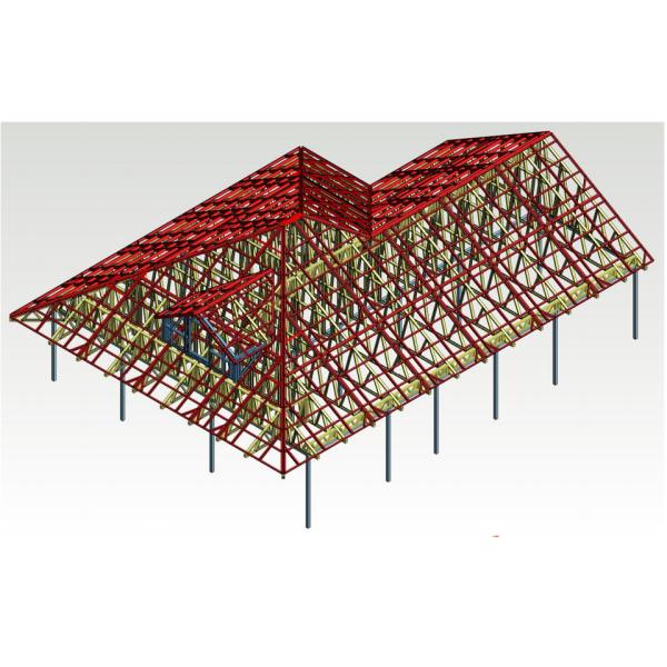 Modern Light Steel Villa Keel Prefabricated Residential Building