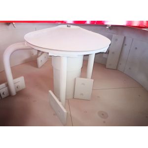 High Speed Refractory Paddle Mixer , Commercial Concrete Mixer Mt800