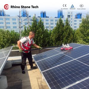 Quality Plug In Double Disc Solar Panel Rotating Brush Double Disc Solar Pv Module Cleaning 3.6M for sale