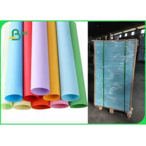 180gsm 230gsm 250gsm Uncoated Color Cardboard For Gift Packing Smooth Surface