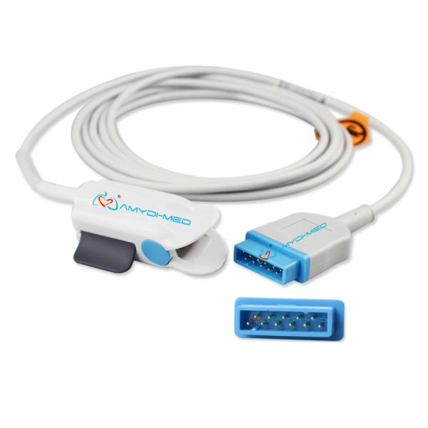 Amydi-med GE Heart Rate Sensor Reusable SpO2 Pulse Oximeter USB SpO2 Sensor