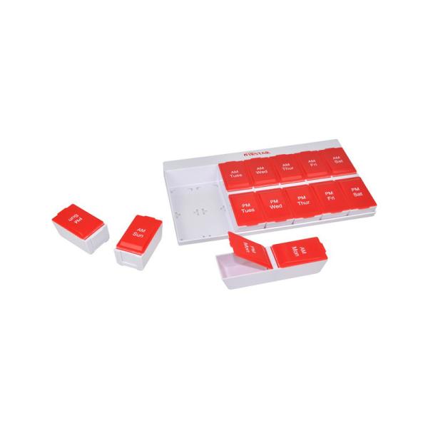 Extra Large 7 Day Pill Box Organizer With Removable Daily Pill Boxes Medicine