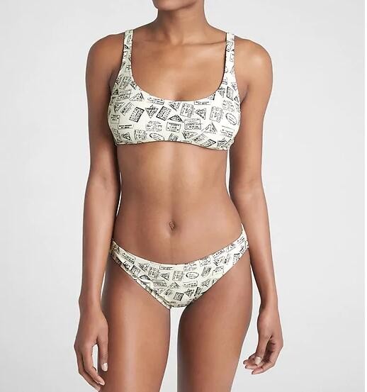 Buy Adjustable Halter Print Bikini Top at wholesale prices
