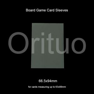 Matte Board Game Sleeves Acid Free Deck Protector Sleeves 66.5x94mm
