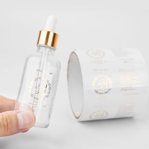 Custom Logo Self-Adhesive Waterproof Daily Necessities Packaging Labels for