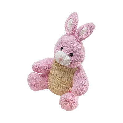 Buy Pink Rabbit Kids Bath Mitts Wash Cloth Household Toy Scrubber at wholesale prices