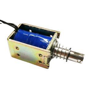 Stroke 10mm 5kgs Pull Push Open Frame Solenoid