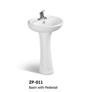 Cheaper Bathroom Wash Basin Sanitary Ware White Color Ivory Color Ceramic