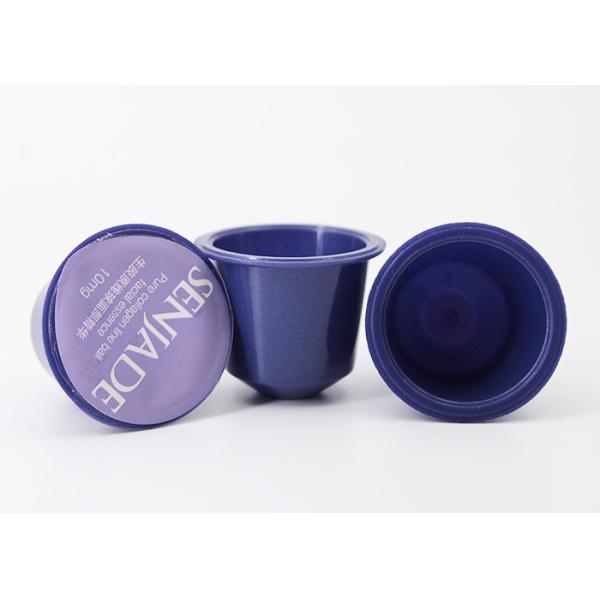 PP Plastic Nespresso Fills Coffee Pod Capsules For Ground Coffee Pack With Lid