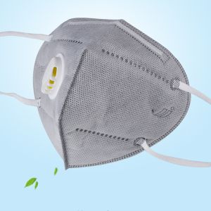 Disposable Valved Dust Mask Low Breath Resistance High Bacteria Filtration