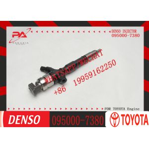 China 095000-7380 Common Rail Diesel Fuel Injector 23670-30240 Diesel Fuel Injector 0950007380 for Toyota Hiace 2.5 D 2KD-FTV on sale