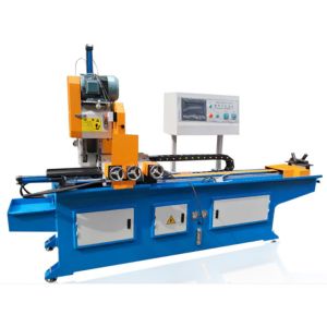 50mm Tube Straightening Cutting Machine 60m/Min Adjustable By Inverter