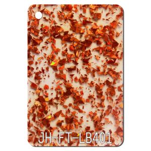 Transparent Chunky Glitter Acrylic Sheets Plexiglass Plastic Sheet Two Sides