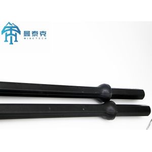 1 Meter Hexagonal Drill Rod with HRC32-35 and HRC49-57 Hardness for Mining and