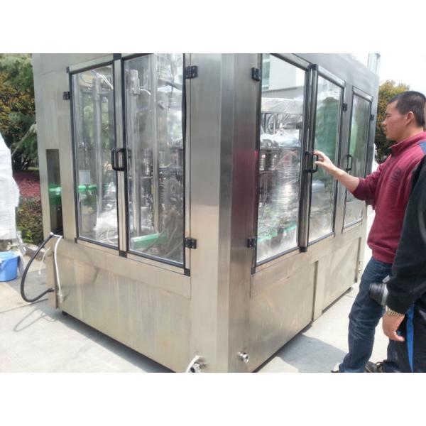 Full Automatic 5000B/H Drinking Yogurt Bottle Washing Filling Capping Machine for Farms