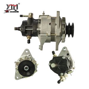 Isuzu 6BD1DBA 6BD1DBB Vehicle Alternator 6BG1 6BG1T 6HE1 6HK1 Double Pulle Without Regulator