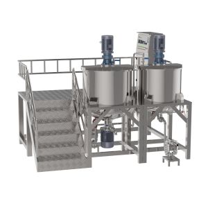 High Shear Industrial Homogenizer Mixer Machine Cosmetic Cream Making Machine