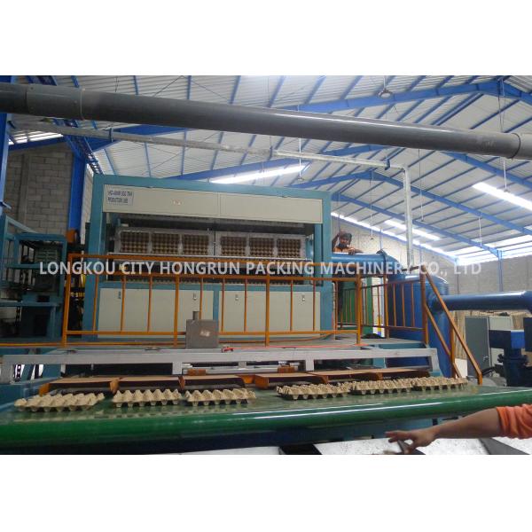 Rotary Pulp Molding Machine For Making Egg Box / Fruit Tray 380V 50HZ