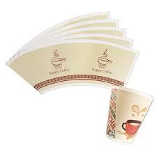 Buy Wholesale 150-350gsm Flexographic Printed Paper Cup Fans Using Hot Cold Drinks Cup and Bowl at wholesale prices