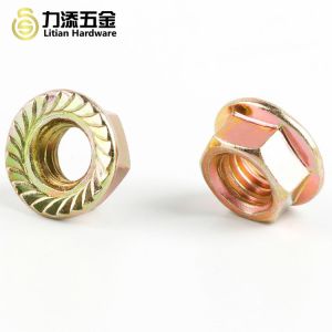 Non-Standard Level 4 Level 8 Hex Nut With Flange Washer