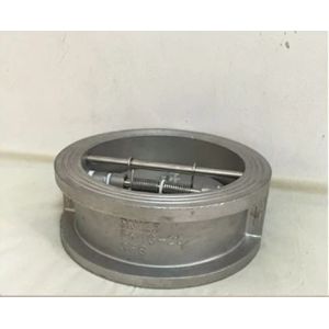 Water Media DN 50 Wafer Lift Single Plate Swing Check Valve Stainless Steel